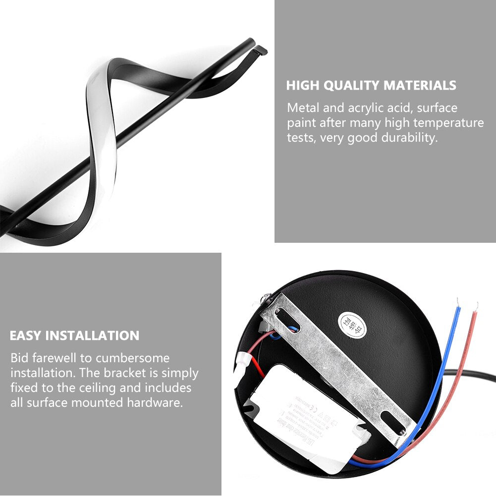 Modern Ceiling Lights Long Strip Chandeliers For Living Room Bedroom Bedside LED Indoor Hanging Lamp Home Lighting Ceiling Lamp