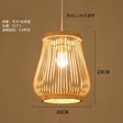 Bamboo Modern Hand Woven Bamboo Art Chandelier Bamboo Lantern Chandelier Bedroom Dining Room Lamp Japanese Pendants Lights