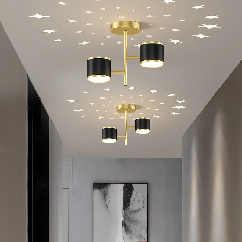 LED Ceiling Aisle Chandelier For Corridor Lights Foyer Hallway Gallery Bedroom Restaurant Office Loft Indoor Lighting