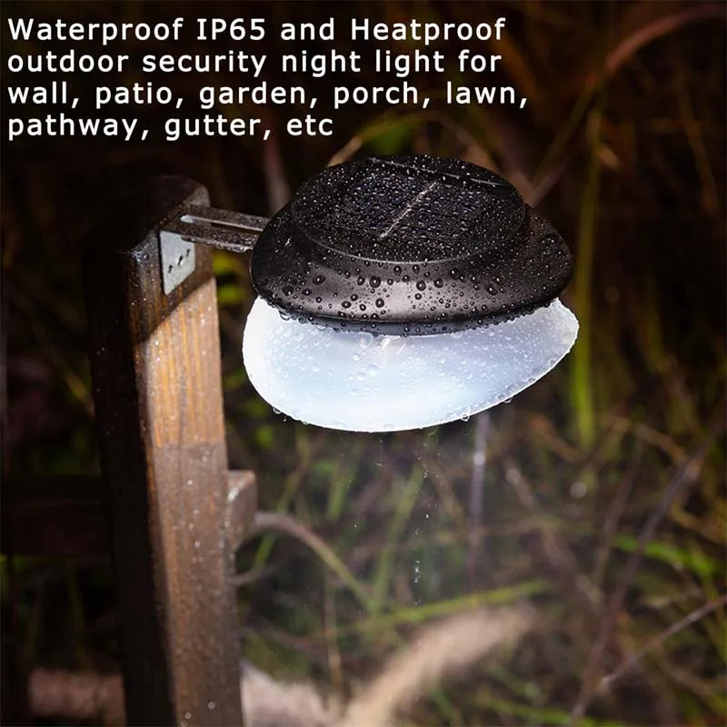 Solar LED Outdoor Wall Lamp - High-Efficiency Sunlight Garden Light