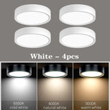 LED Ceiling Light 5W 10W 15W 18W 24W Surface Mounted Downlight Ceiling Lamp for Living Room Kitchen 220V Spotlight Panel Lights