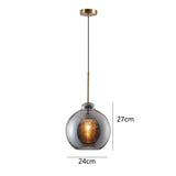 Glass Hanging Lamp Nordic Pendant Lights Dining Kitchen Lighting Fixtures  Bedroom Bedside Pendant Lamp Luminaire