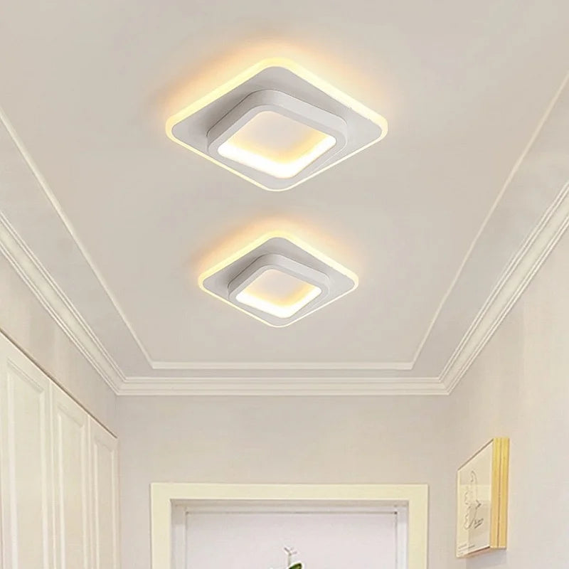 Modern Nordic LED Ceiling Light - Luxury Metal Lamp for Living Room