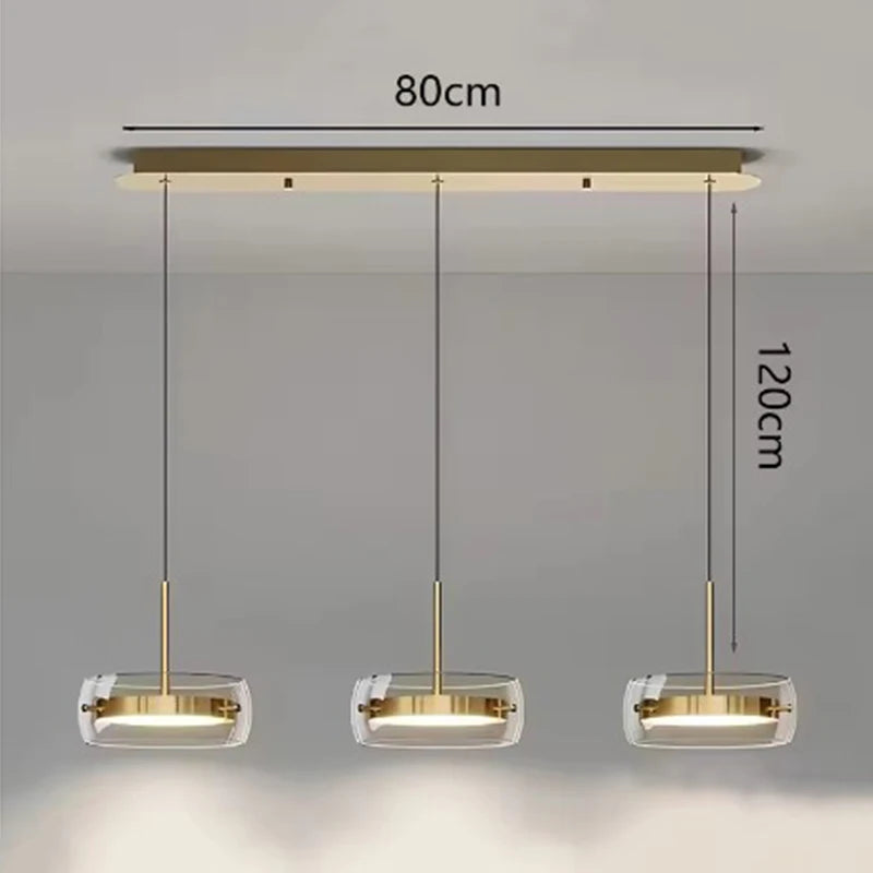 Modern LED Pendant Light for Living Room - Luxury Home Decor Chandelier