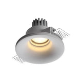Recessed LED Gypsum Downlight Borderless Zigbee Spotlight Anti-Glare Ceiling Lamp Living Room Bedroom Aisle Embedded Lighting