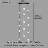 LED Minimalist Style Chandelier Hanging Stairs Pendent Lamp Designer Living Room Kitchen Bedroom Pendant Light Indoor Lighting