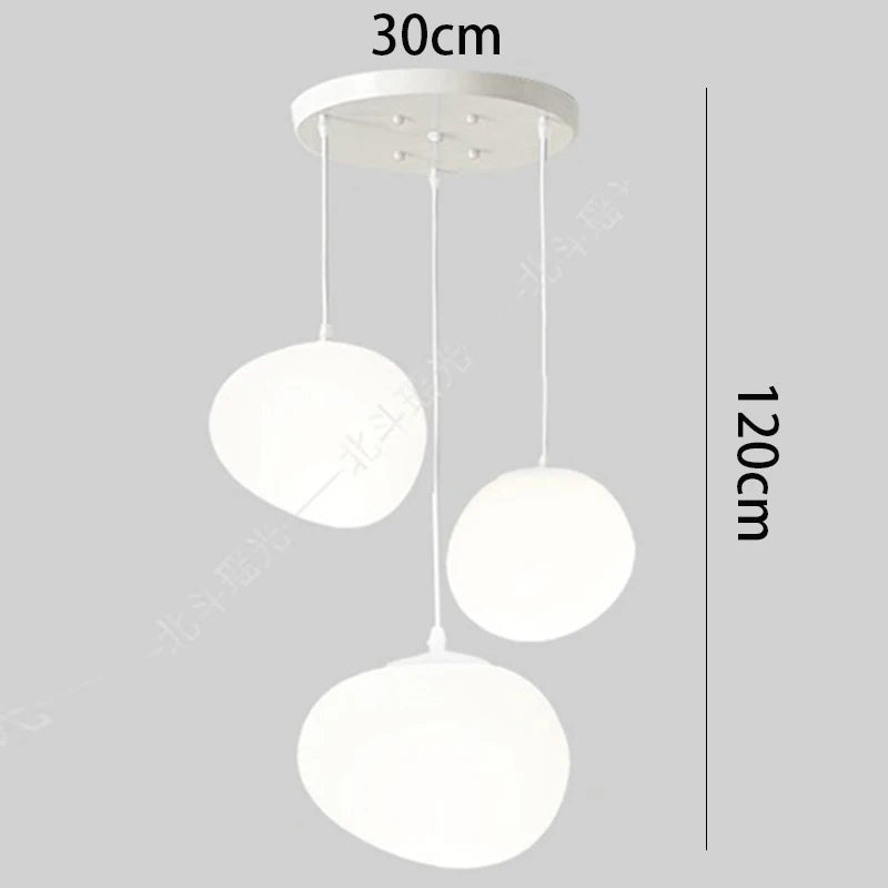Nordic home decoration, stair chandelier, living room and dining room Pendant lights, ceiling light, indoor lighting