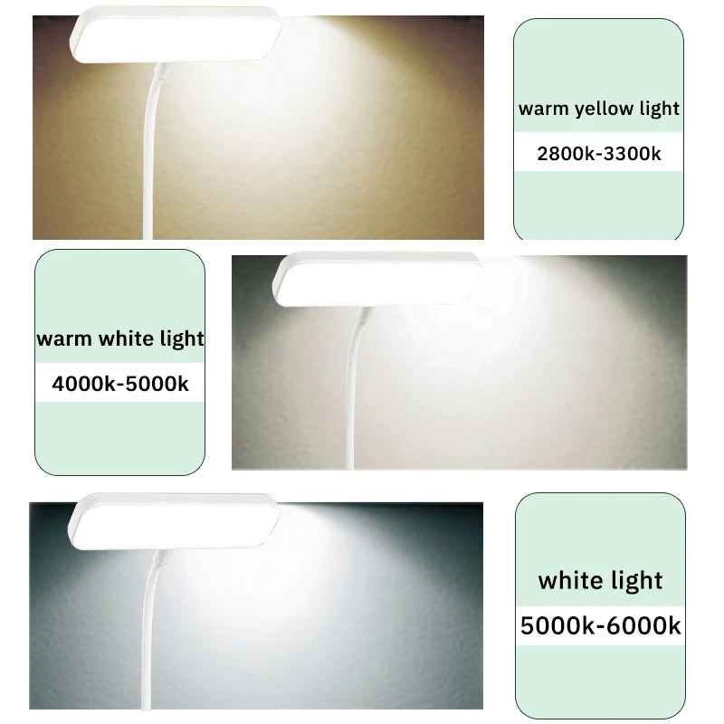 Touch Dimming Lamp Foldable LED eye protection lamp Pen Holder Reading lamp