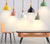Nordic LED Hanger Lamp 1.1m wire Wood Macaron Pendant Light Modern Indoor Decors room decor Light fixture For Restaurant Bed room
