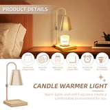 Candle Heating Lamp With Adjustable Height Electric Candle Heating Light with Timer Suitable For Scented Large Cans Of Candles
