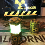 Simulation Nuclear Reactor Lantern & Handheld Camping Light - LED Night Light Ornament for Halloween, Home Decor & Unique Gifts