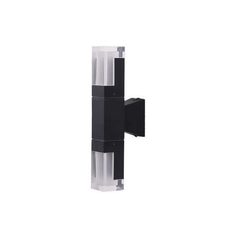 LED Outdoor Waterproof Wall Lights Aluminum Wall Lamp Crystal Indoor Wall Decorate Lighting Garden Porch Light Fixture