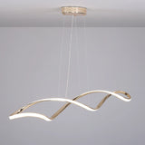 pendant lights led pendant lamp modern led chandeliers for dining room living bedroom L92cm Gold/Chrome/Black Remote/APP control