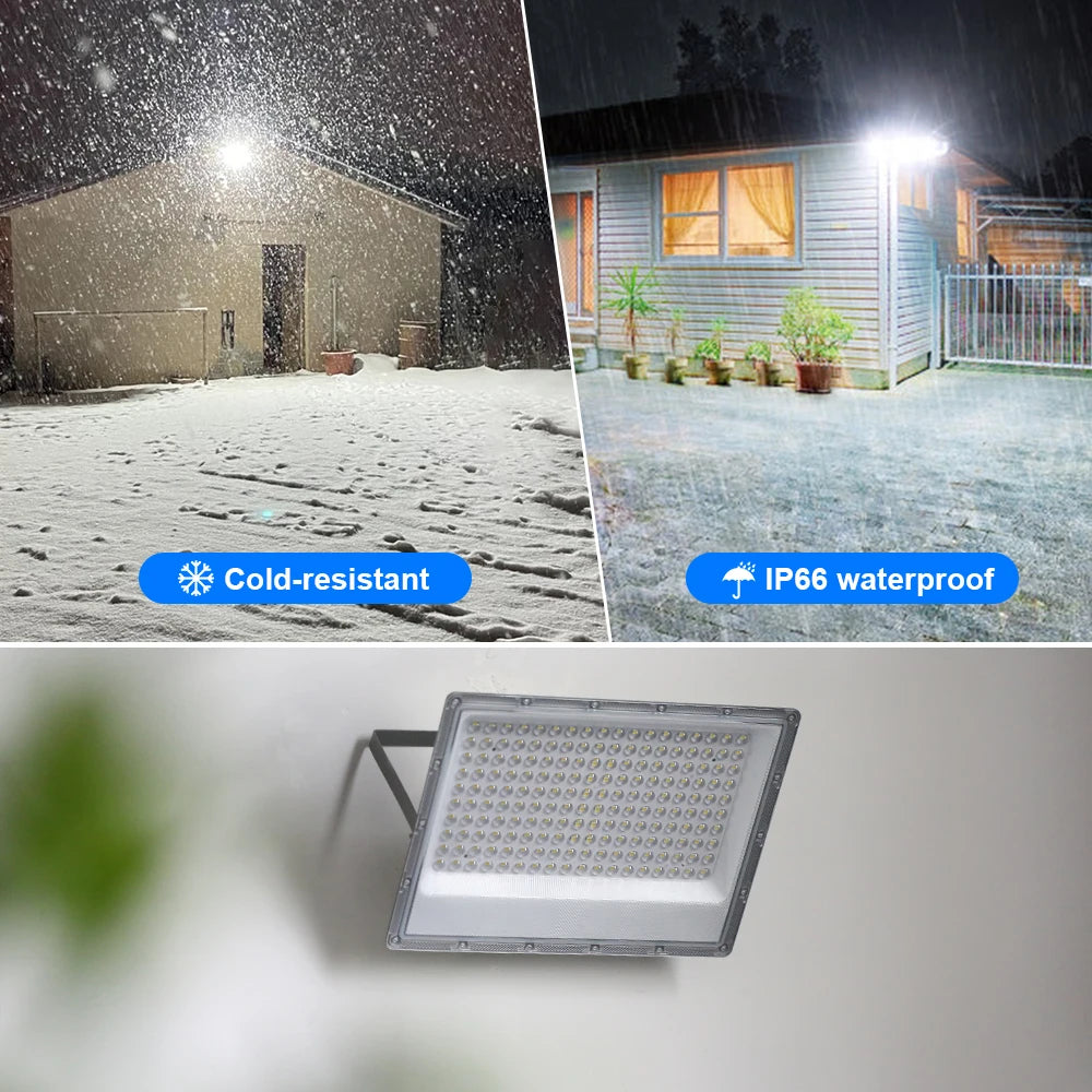 50W LED Flood Light 220V Outdoor Lighting COB Flood Light LED Spotlight Waterproof IP65 Led Projector Outdoor Street Garden Lamp