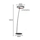 Ring Fishing Floor Lamp Room Decor Golden Long Pole Modern Simple LED Minimalist Light Luxury Designer Vertical Table Lamps