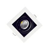 Modern Surface Mounted Square Round GU10 MR16 Spotlight Ceiling Light Housing Downlights Fixture Aluminium Alloy