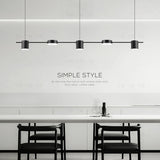 Nordic Pendant Light Hanging Lamp LED Vintage Ceiling Chandelier Remote Dimming for Kitchen Dining Living Room Study Loft Room