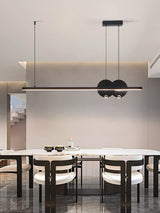 Dining room chandelier Nordic modern lamp dining table bar lamp restaurant lights kitchen lights office company led strip lamps
