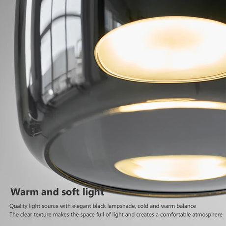 Led Glass Pendant Light light luxury pendant Lamp Deco Nordic Hanging Light Fixtures Bedroom Modern Luminaire Suspension lamp