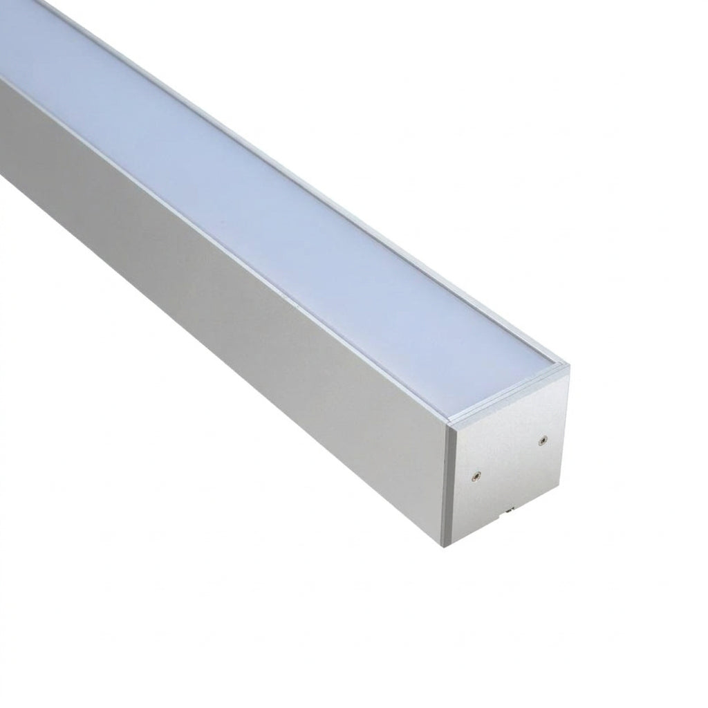 4ft Modern LED Linear Light (1200mm, 40W) - Suspended Chandelier & Ceiling Strip Lamp for Office, Shop & Home Decor