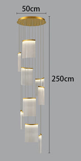 Modern Home Decor Led Chandeliers Pendant Lights Ceiling Lamps For Staircase for Living Room Loft Hanging Light Indoor Lighting