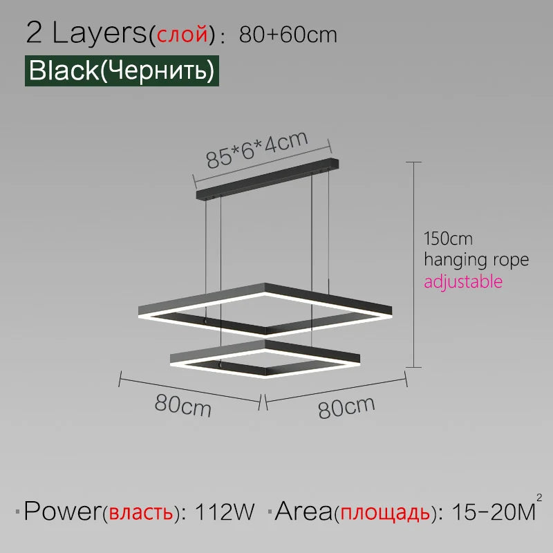 Ceiling Chandelier Chandeliers for Living room 2021 Pendant lamp Modern Bedroo Hanging Light Fixture LED Lustre Dining room