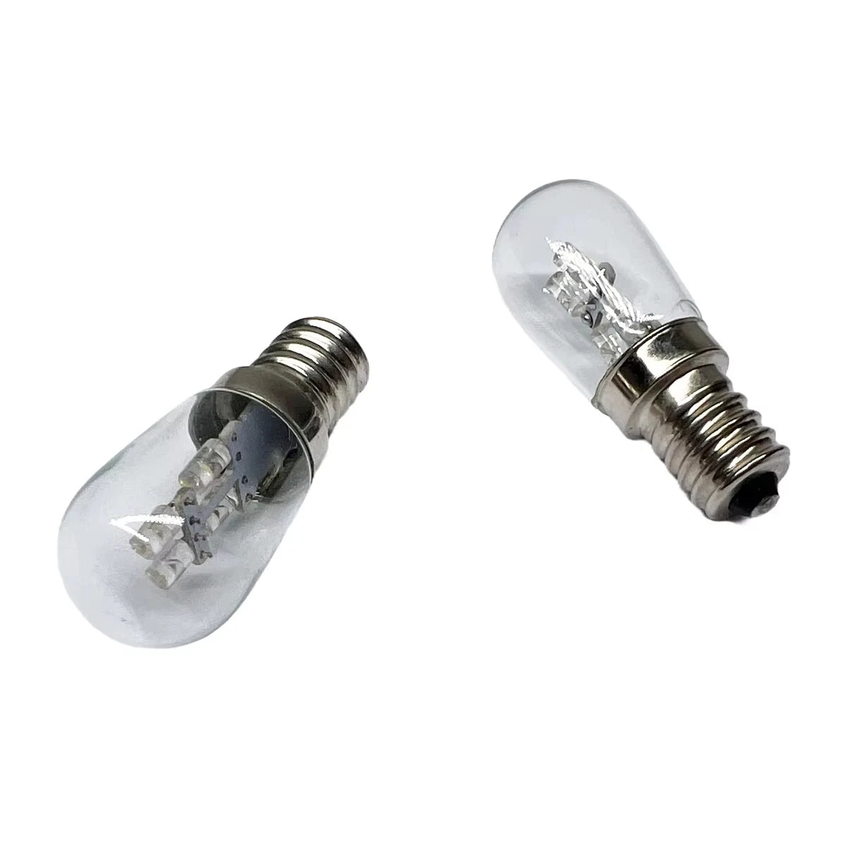 2W E12 LED Corn Light Bulb (110V/220V, 360° Beam) - Warm White 3000K & Cool White Appliance Bulb for Refrigerator & Sewing Machine