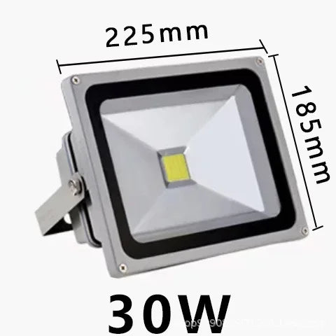 NEW 7 Color RGB LED Spotlight With Remote 10W 20W 30W 50W IP65 Waterproof for Outdoor Garden Projector Lighting LED Flood Lights