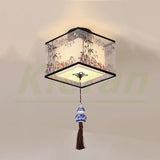 Modern Simple Lotus Bird LED Ceiling Lamp Living Room Bedroom Study Hotel KTV Bedside Ceiling Light Room Decoration Ceiling Lamp