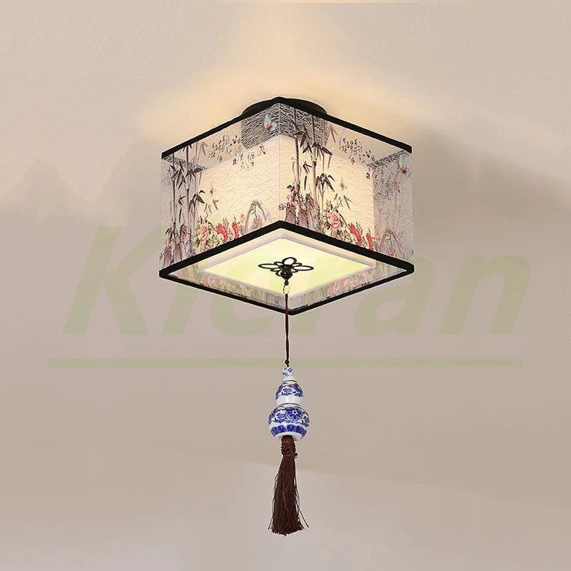 Modern Simple Lotus Bird LED Ceiling Lamp Living Room Bedroom Study Hotel KTV Bedside Ceiling Light Room Decoration Ceiling Lamp