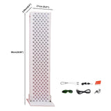 High Power Whole Body RTL300 LED Red Light Therapy Physiotherapy light therapy device 1200W pulse wiht mobile stand