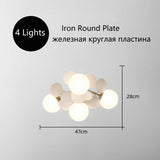 Nordic Kids Bedroom LED Chandelier Light Living Room Hanging Lamp Ceiling Mounted Light For Study Room Bar Aisle Home Decoration
