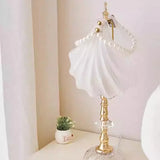 Sun Moon Bay Modern Light Luxury Crystal Bedroom Bedhead Desk Lamp French Cream Style Premium Night Light