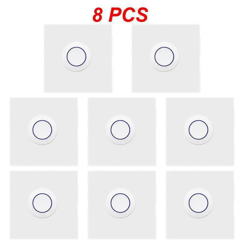 1~8PCS 433.92mhz Rf Switch Remote Control Wiring Free Remote Control Switch Learning Code 1527 One Button Random Paste