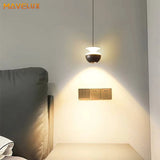 2026 New Bedside Led Pendant Lights Simple Bedroom Aisle Porch Cloakroom Small Chandelier Modern Home Indoor Decor Lighting Lamp