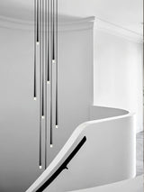 Modern LED Long Staircase Chandelier - Luxury Villa & Attic Hanging Lamp