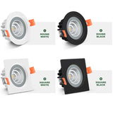 Led Downlight IP65 Waterproof 220v 110v 7W 12W 15W Recessed Ceiling Spot Lights Down Light Led Spot Lamp Spotlight for Bathroom