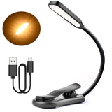 Chargeable Home-appliance Book Lamp 7LED Led Lights Bed Night Reading Light Lamps for Room With Level Three Warm and Cool White