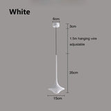 Bedroom Bedside Small Chandelier Modern Simplicity Nordic Table Bar LED Lamp Designer White Black Blue Restaurant Pendant Lights
