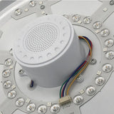 72W LED Starlight Ceiling Light with bluetooth Music Speaker Dimmable Flying Saucer Lamp