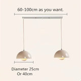  Flowerpot Pendant Lamps French Cream Wind Art Hang lamp Loft Kitchen Restaurant Bar Living Bedroom Demark Lights Fixtures