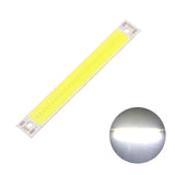3V-4V DC 60mm 8mm LED COB Strip 1W 3W Warm Cold White Blue Red COB LED Light Source For DIY Bicycle Work Lamp