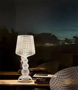 Italian Kartell living room floor lamp designer,artistic decoration,hollowed out internet famous ornament,ins style bedroom lamp