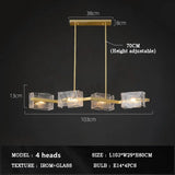 2025 New Creative Crystal Chandelier Modern Luxury Living Room Restaurant Pendant Light Irregular Luster Bar Table Hanging Lamps