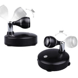 Wireless Spotlight Indoor, Battery Operated Accent Lights Art Lights for Paintings, LED Wall Light with Remote (2 Pack, B)