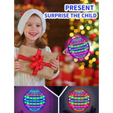 Auto-Spinning LED UFO Flying Orb Ball - Magic Floating Hover Toy