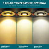 LED Downlights Dimmable 360 Angle Adjustable COB Ceiling Recessed Downlights 5/7/10/12/15/18W Ceiling Spot Lights Home Bedroom