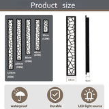 IP65 Waterproof LED Long Wall Sconce (Black Anti-Rust) - Decorative Bird's Nest Exterior Porch Light Fixture for Gardens, Terraces & Garage