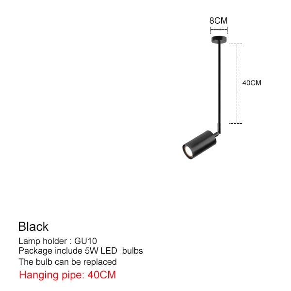 Nordic Modern Longer Chandelier Dining Table Fixtures Black Pendant Lights Restaurant Bar Kitchen Decor Living Room Hanging Lamp