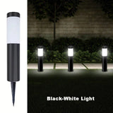 Modern Stainless Steel Solar Pathway Lights Waterproof Outdoor LED Lights Landscape Decorative Lawn Lamps for Garden Walkway